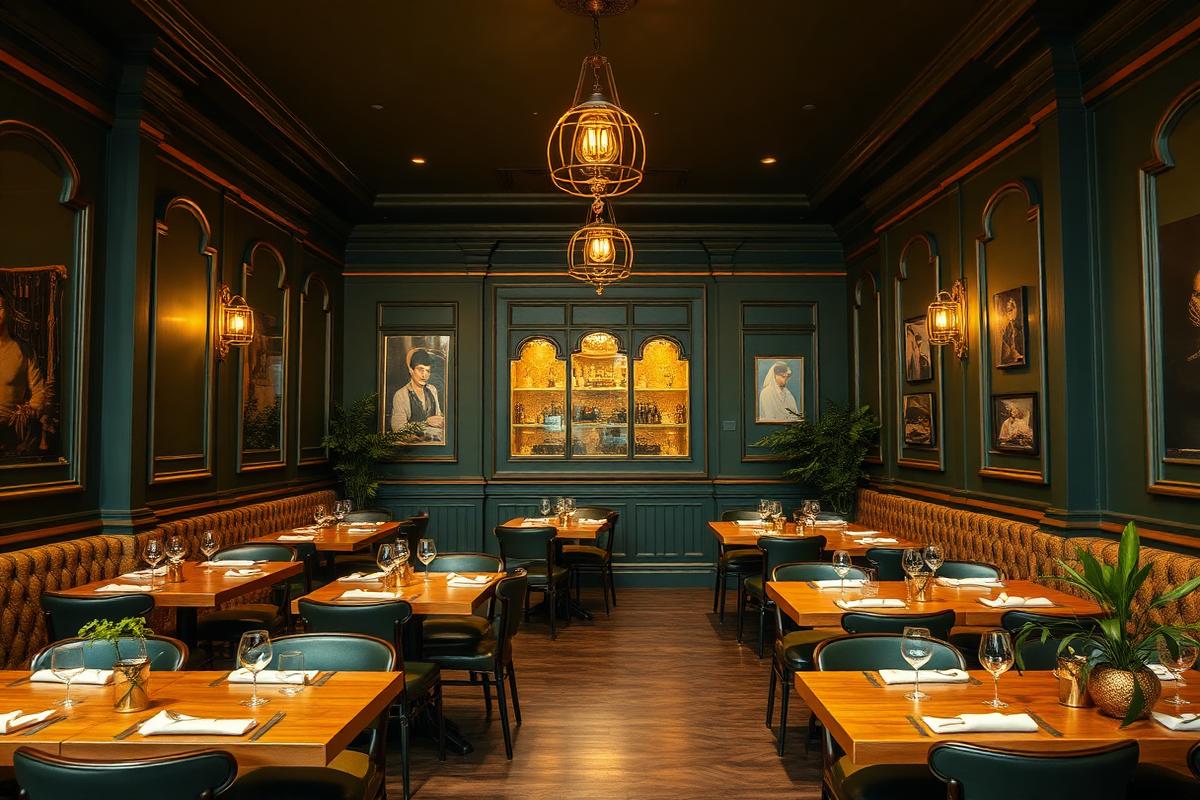 Restaurant interior